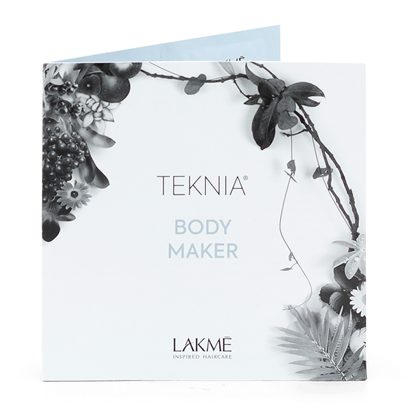 Free TEKNIA DUO SACHET BODY MAKER 10 ML.